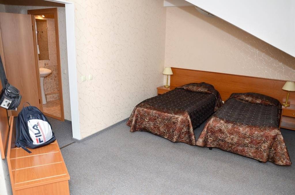 Двухместный номер в мансарде с 2 отдельными кроватями